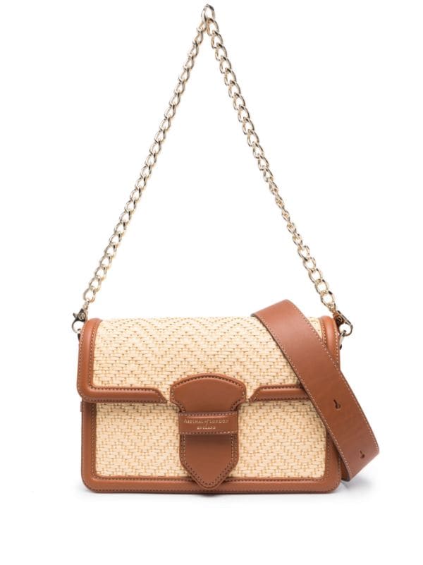 Shoulder Bag Strap - Tan - The Raffia Connection