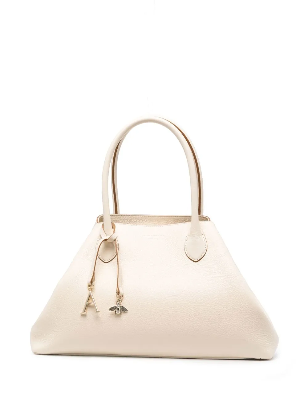 

Aspinal Of London Paris pebbled-leather tote bag - Neutrals