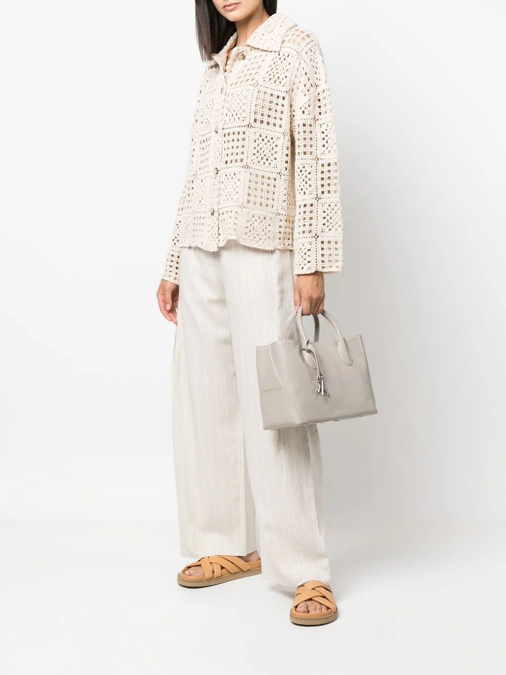 Aspinal Of London Midi London leather tote bag | Image 2