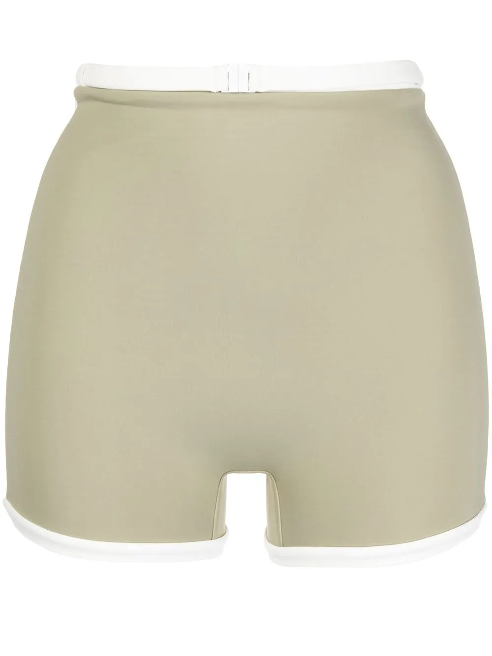 SIR. Reuben high-waisted bikini shorts - Neutrals
