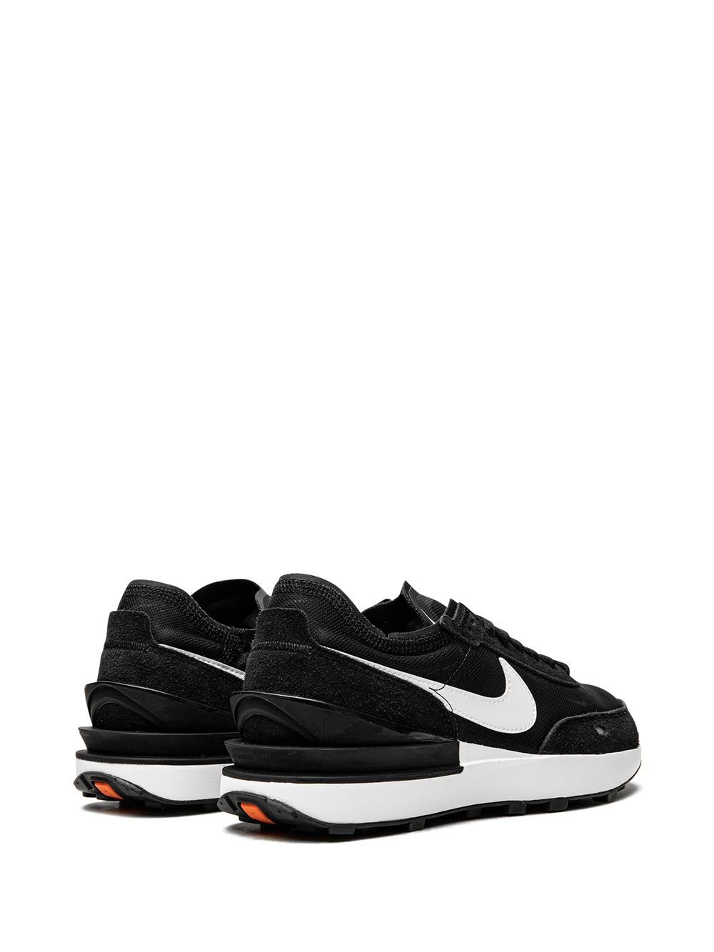Shop Nike Waffle One "black/orange/white" Sneakers