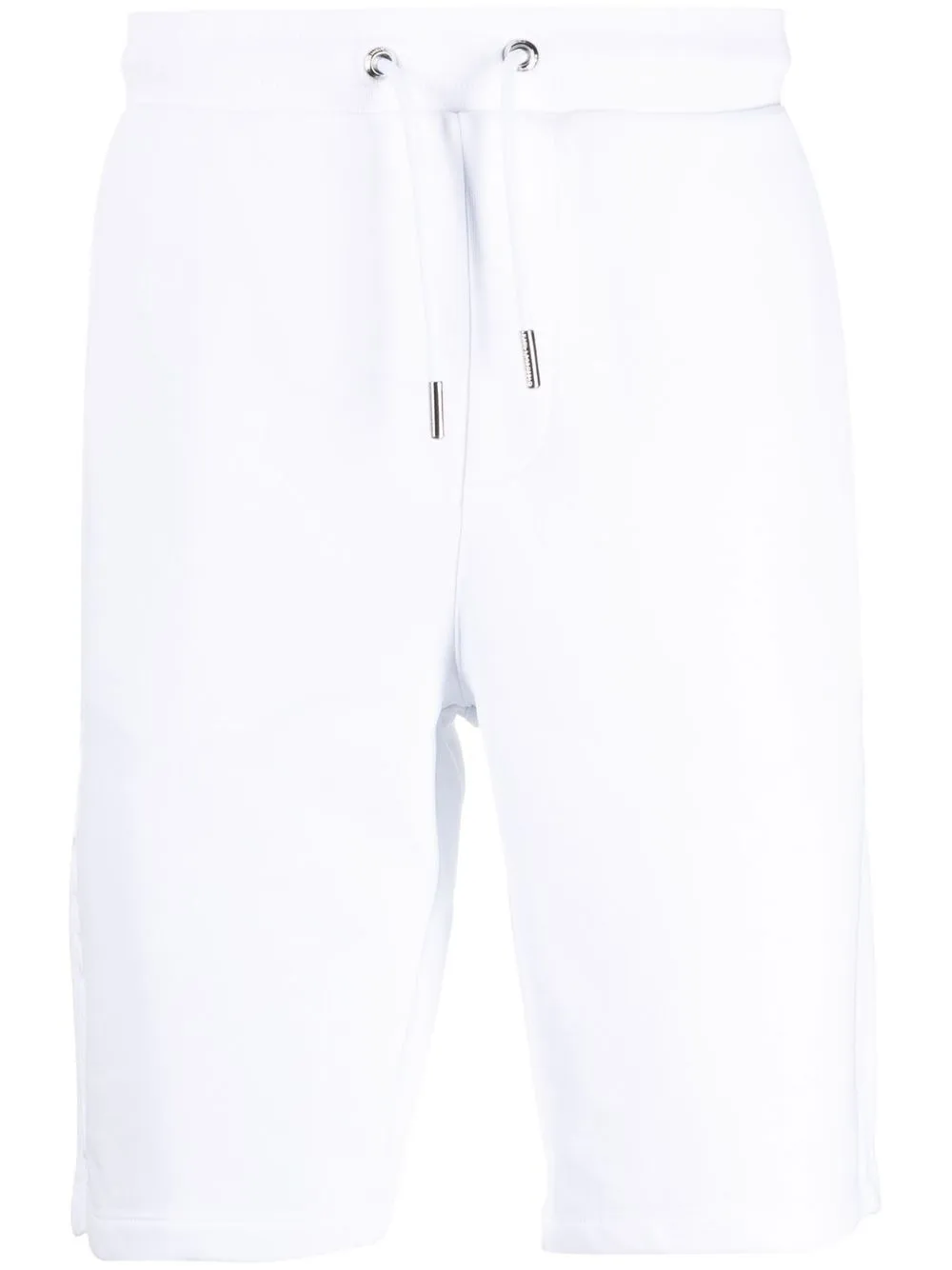 

Karl Lagerfeld logo-print detail shorts - White