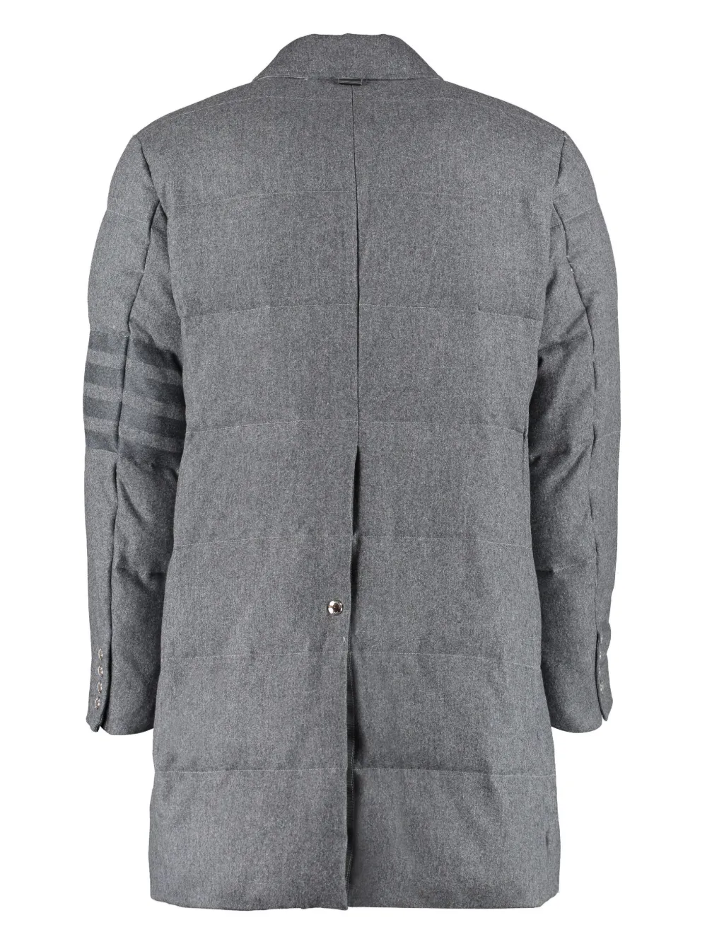 Thom Browne 4-Bar padded coat - Grey