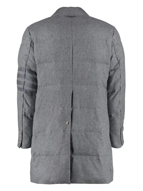 【関税込み】Thom Browne グレー 4-Bar コート Wool 4 Bar Sport Coat | Thom Browne