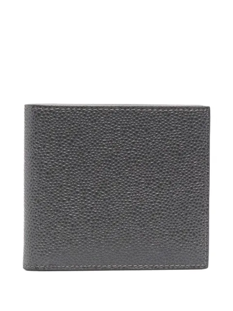 Thom Browne grained bi-fold wallet 