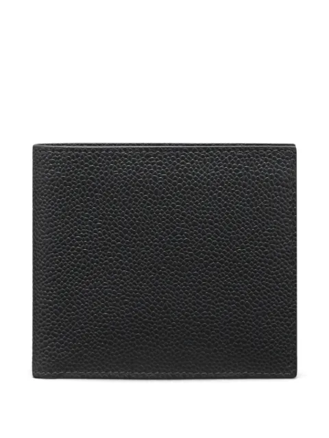 Thom Browne grained bi-fold wallet 