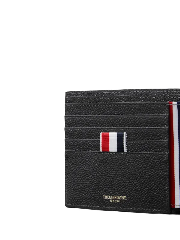 THOM BROWNE 二つ折り財布 Thom Browne 二つ折り財布 | ブラック | FARFETCH JP