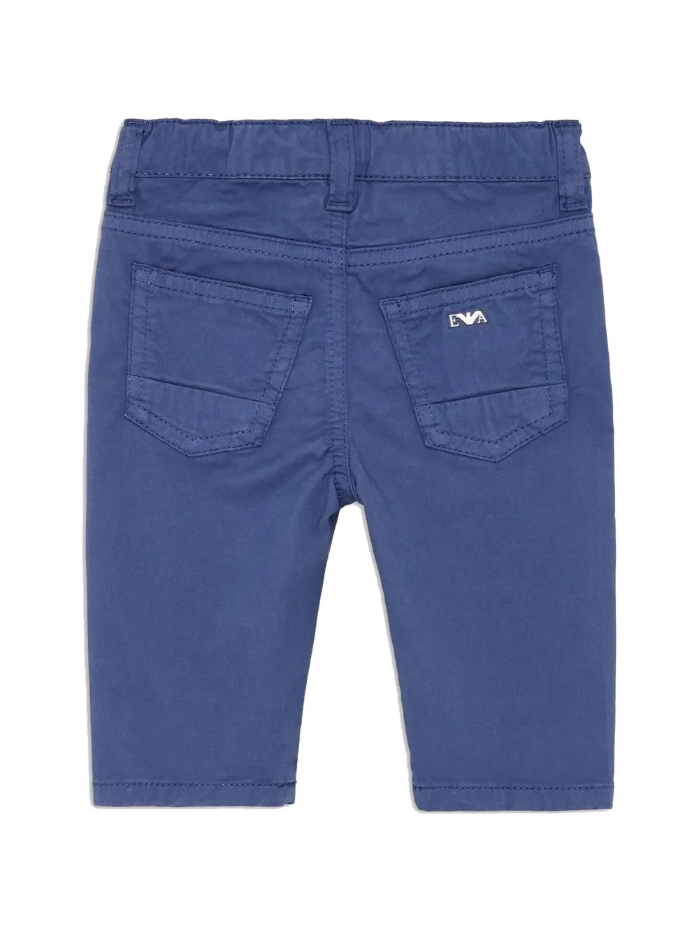 Emporio Armani Kids Shorts met vijf zakken Blauw