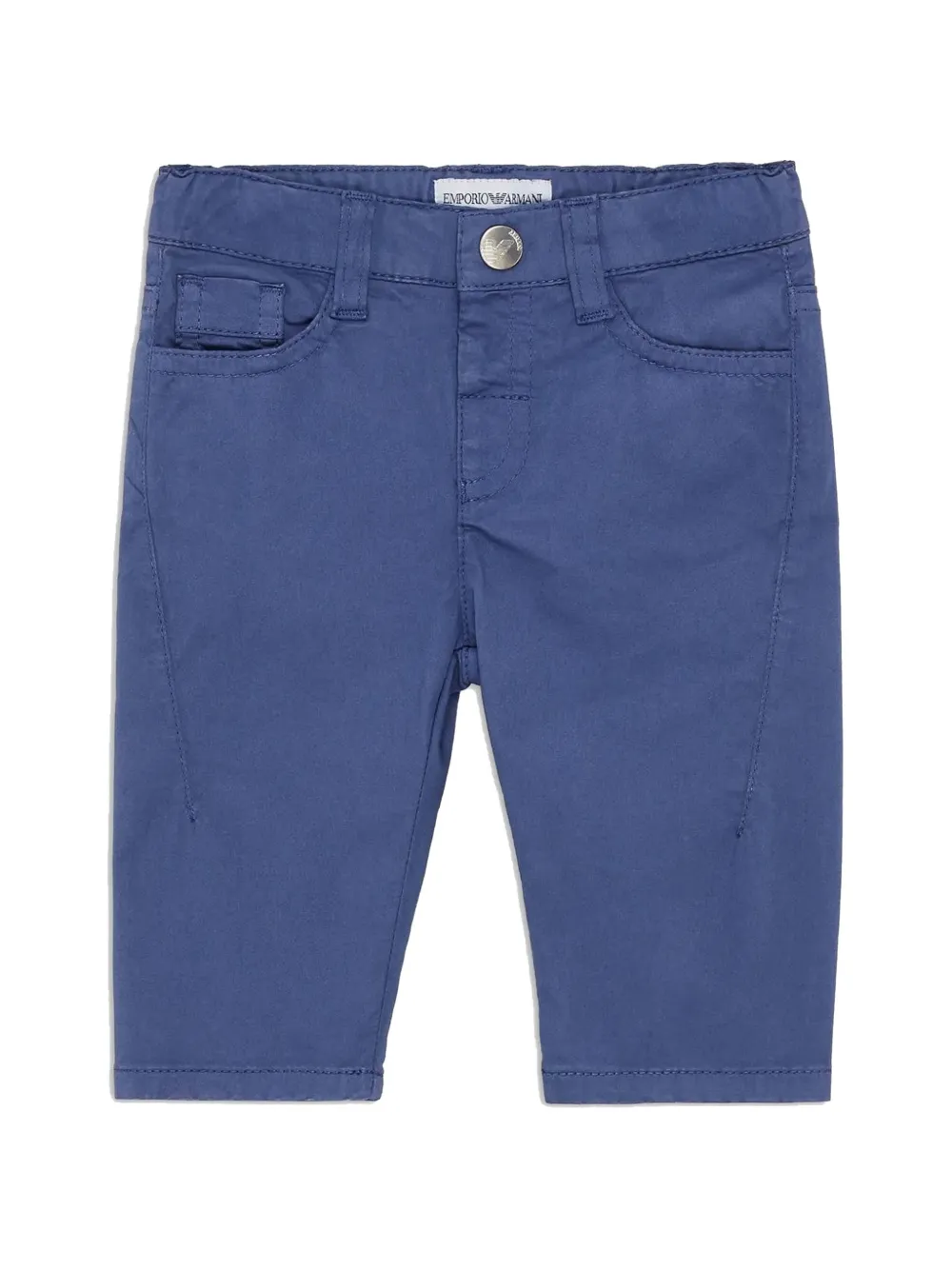Emporio Armani Kids five-pocket shorts - Bleu Emporio Armani Kids five-pocket shorts - Bleu