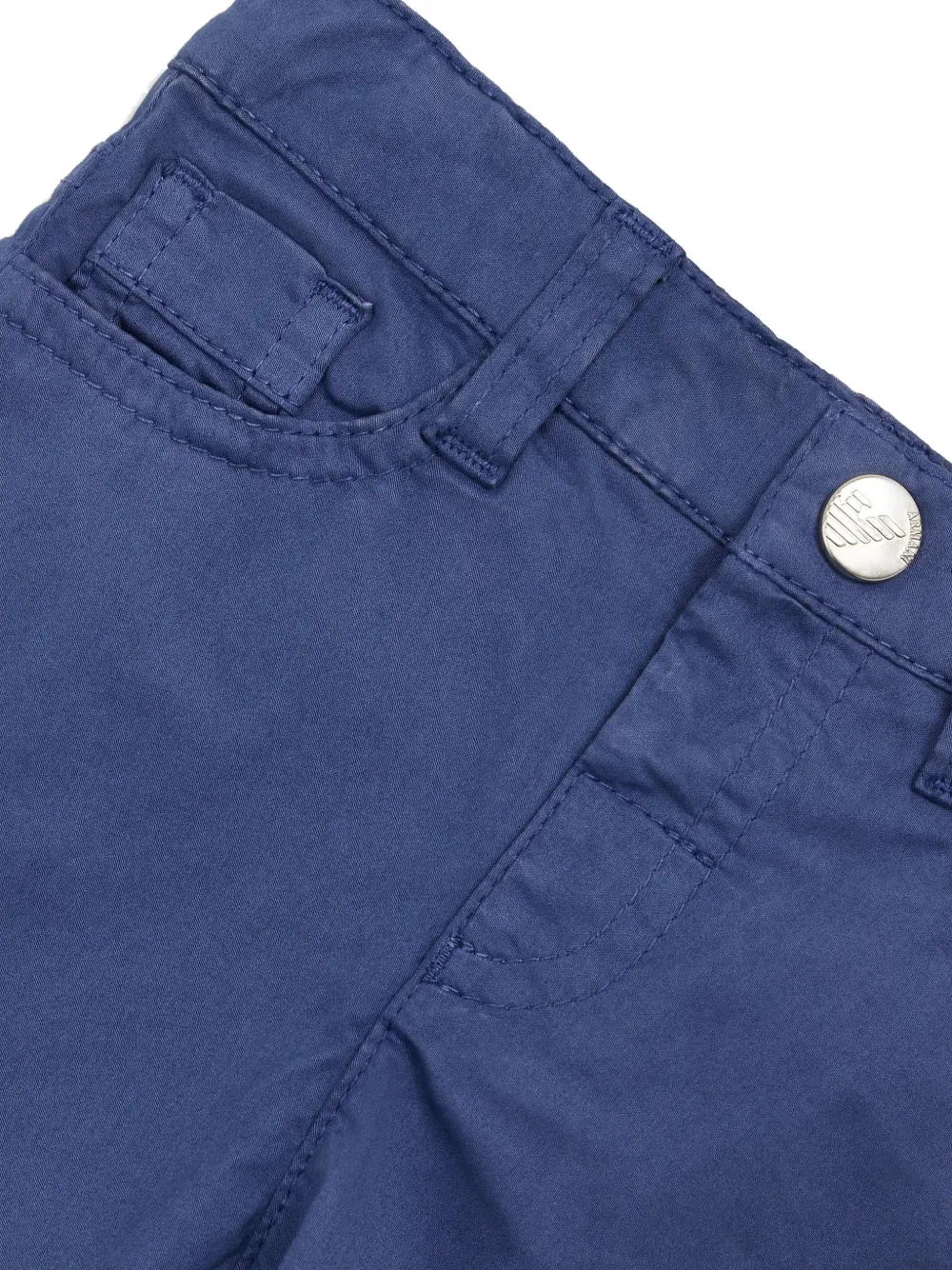 Emporio Armani Kids Shorts met vijf zakken Blauw