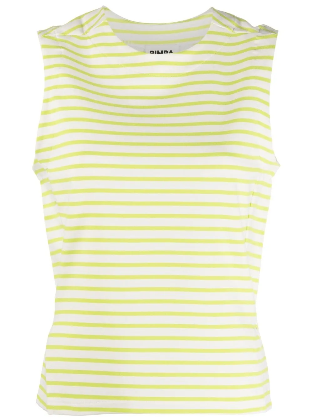 

Bimba y Lola top a rayas con abertura lateral - Verde
