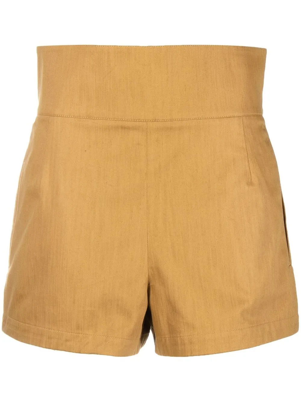 

Salvatore Ferragamo high-waisted tailored shorts - Yellow