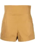 Ferragamo high-waisted tailored shorts - Yellow
