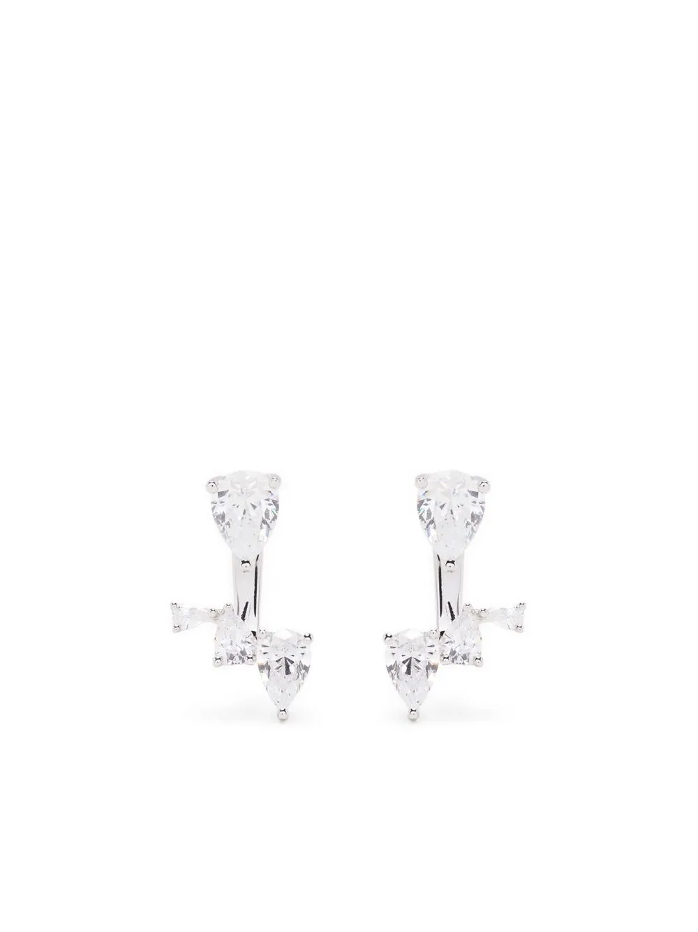 

CARAT* LONDON crystal-embellished stud earrings - Silver