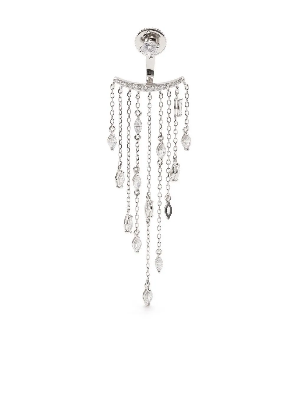 

CARAT* LONDON A-Lister crystal-drop earrings - Silver