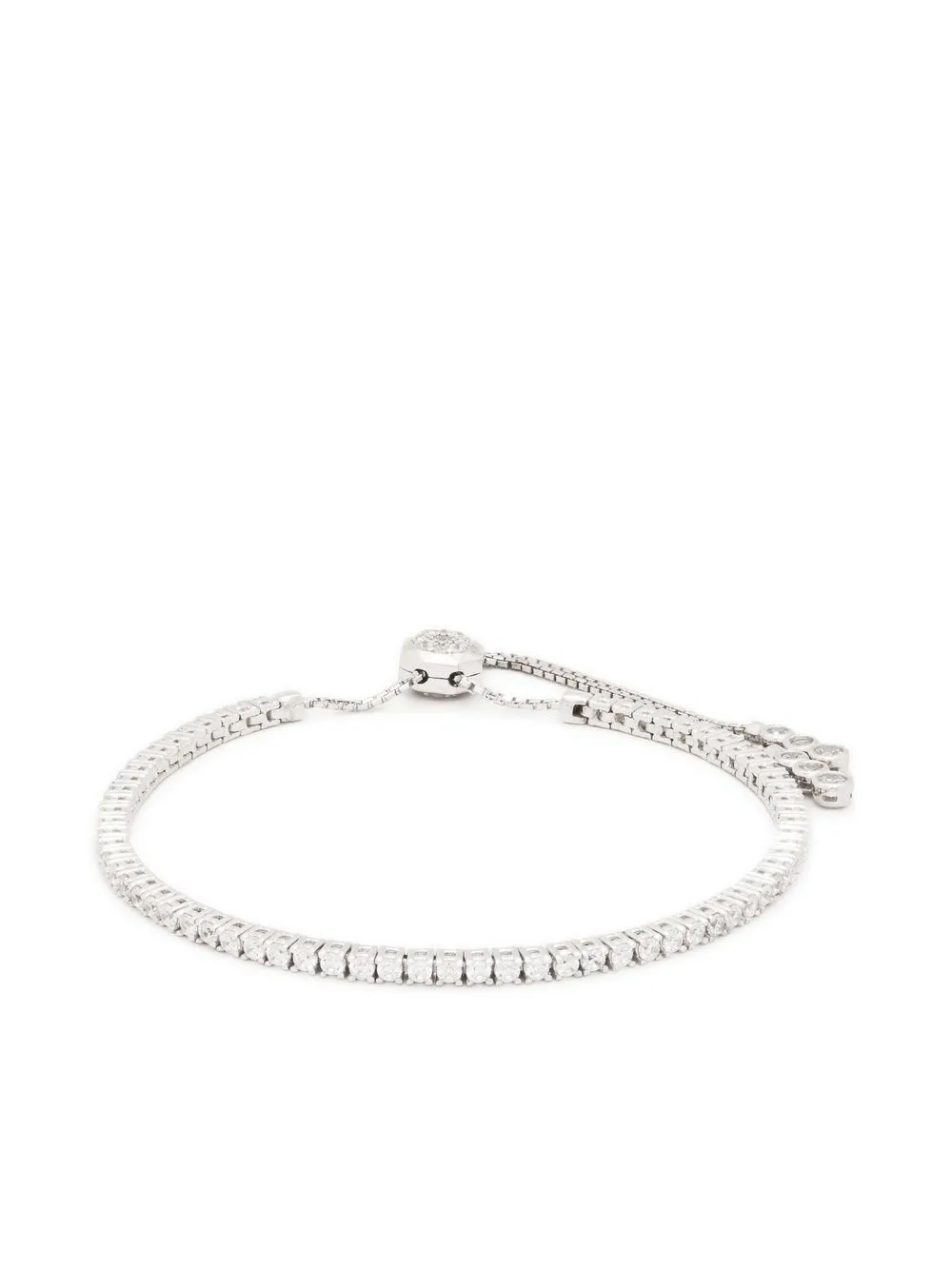 

CARAT* LONDON Lexi crystal tennis bracelet - Silver