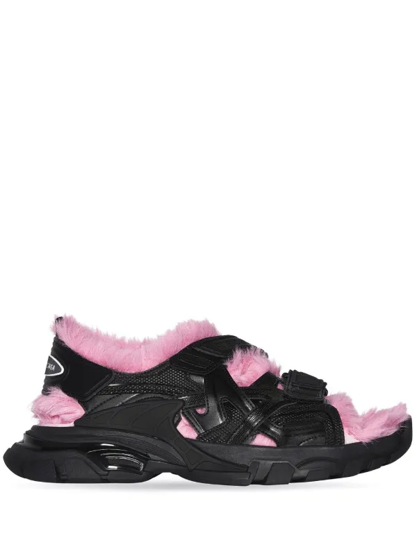 パンプス BALENCIAGA Women Sandals 406068 792743WBFB0 Black Balenciaga Logo-print slip-on sandals, 40 - BOPF | Business