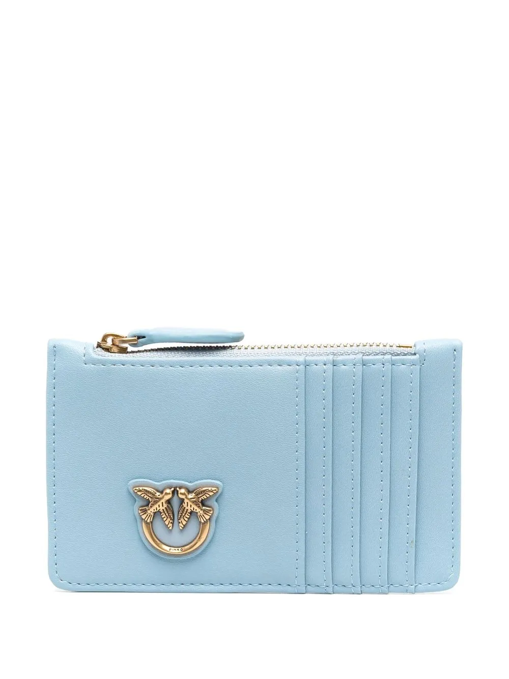 

PINKO cartera con placa del logo - Azul