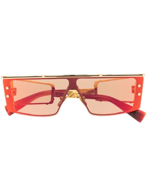 Balmain glasses discount red