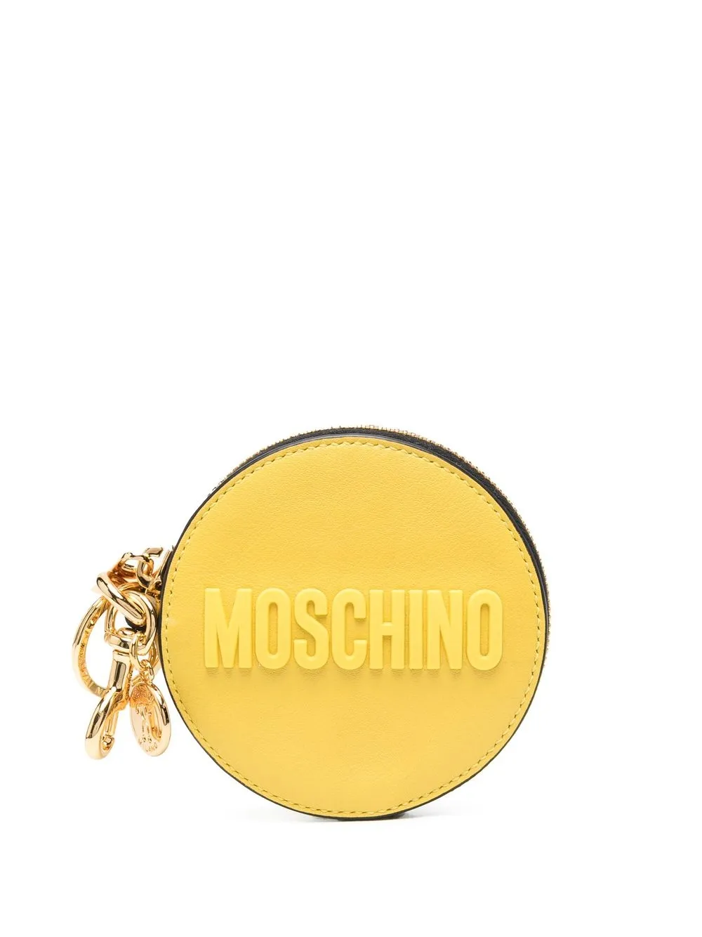 

Moschino monedero con letras del logo - Amarillo