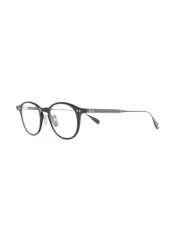 Dita Eyewear Ash engraved-logo Glasses | Blue | FARFETCH IN