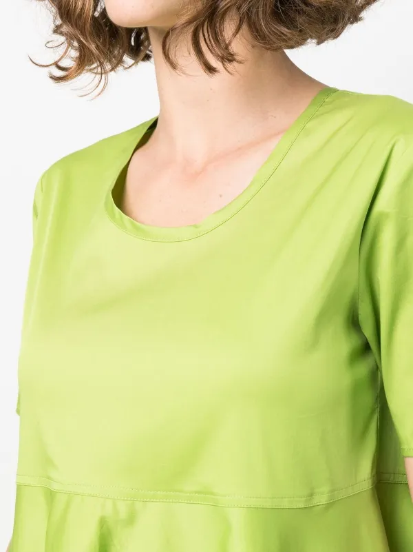 Flared t shirt dress top