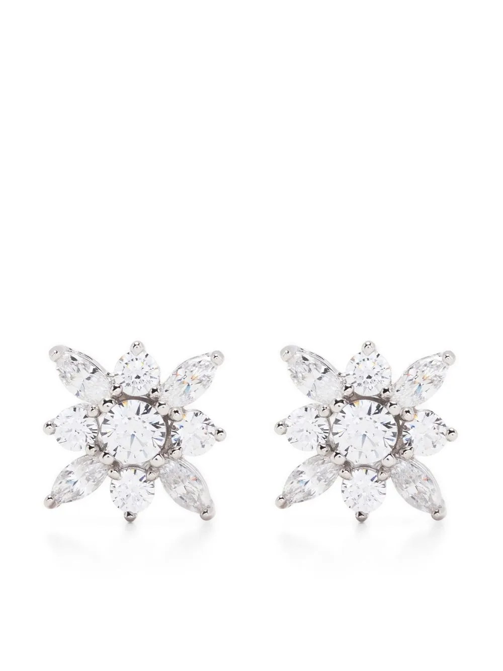 

CARAT* LONDON Snowflower stud earrings - Silver