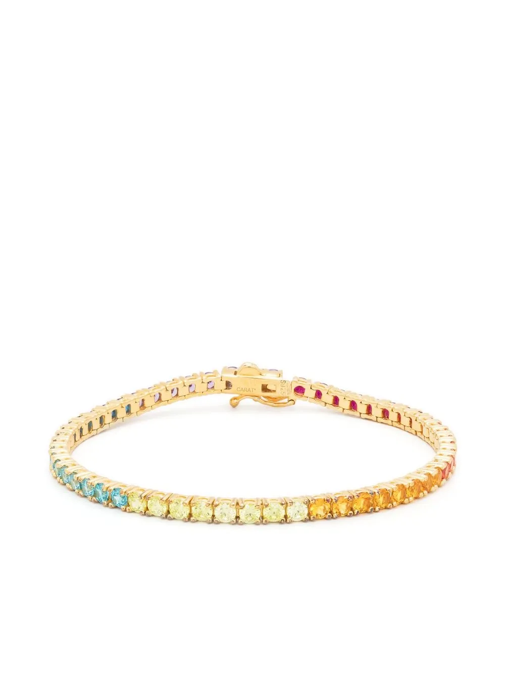 

CARAT* LONDON rainbow tennis bracelet - Silver