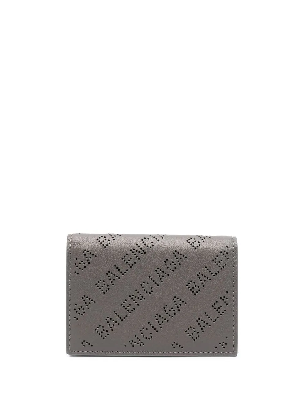 

Balenciaga cartera con logo estampado - Gris