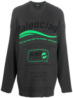 Balenciaga Knitted Sweaters for Men on 