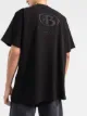 Balenciaga logo-embroidered cotton T-shirt