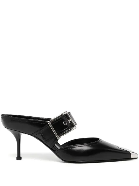 Alexander McQueen 65mm pointed-toe mules