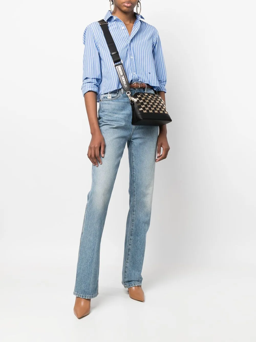 Michael Kors monogramprint Crossbody Bag Farfetch