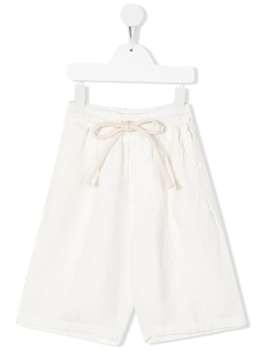 Costumein Kids' Drawstring-fastening Waistband Trousers In White