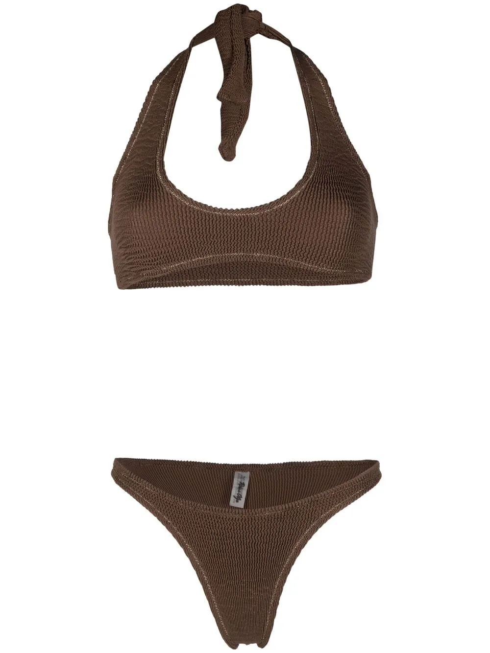 REINA OLGA PILOU SCRUNCH BIKINI SET