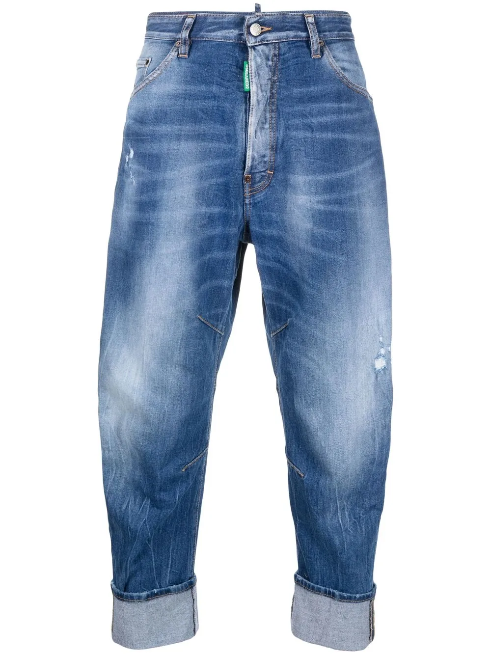 

Dsquared2 jeans rectos con bolsillos - Azul