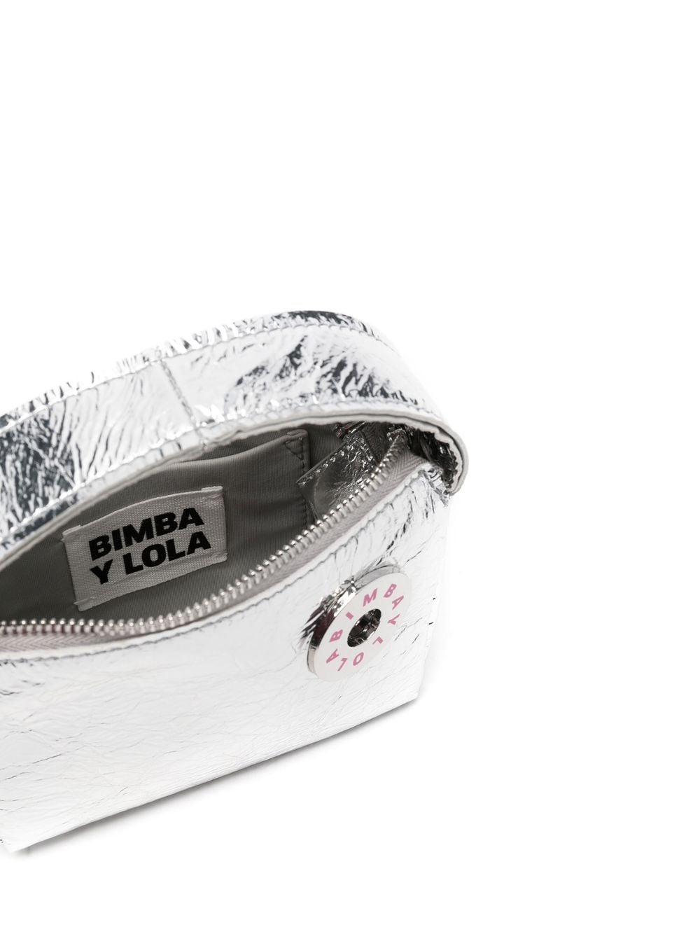 Bimba Y Lola metallic-effect Belt Bag - Silver