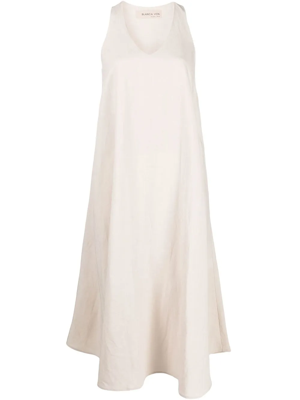 

Blanca Vita Aspasia A-line dress - Neutrals