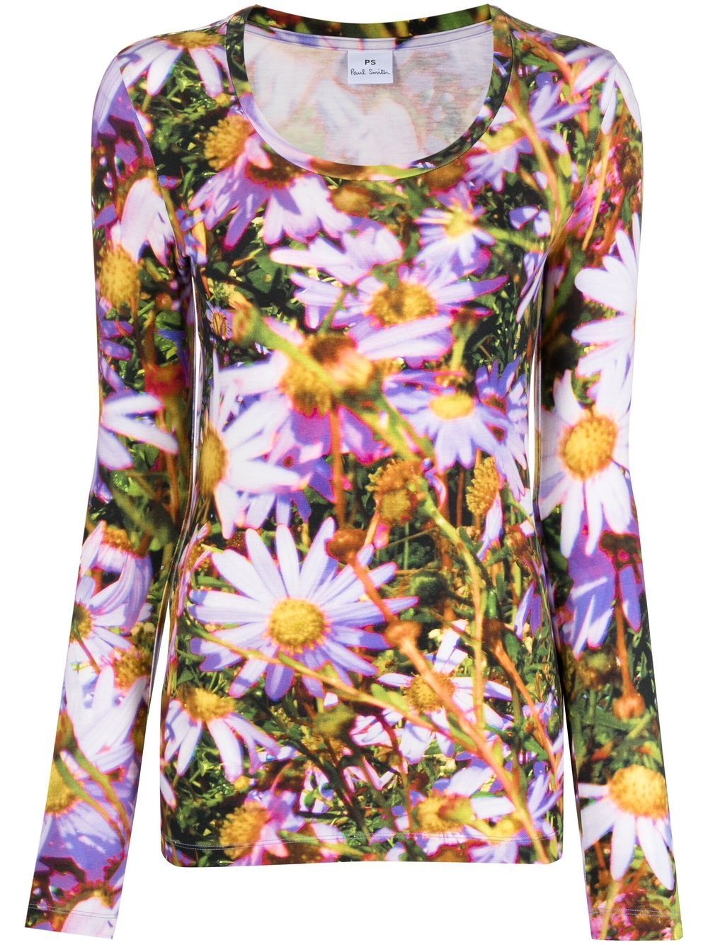 

PS Paul Smith all-over floral-print top - Multicolour