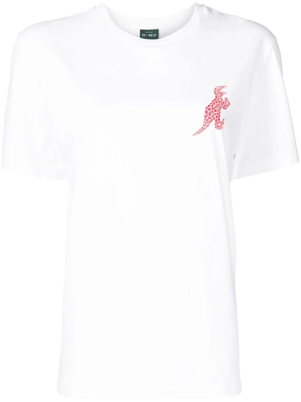 

PS Paul Smith playera con dinosaurio estampado - Blanco