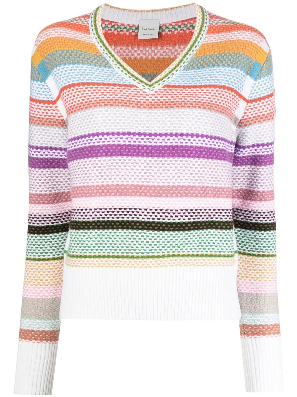 

Paul Smith colour-block wool jumper - Multicolour