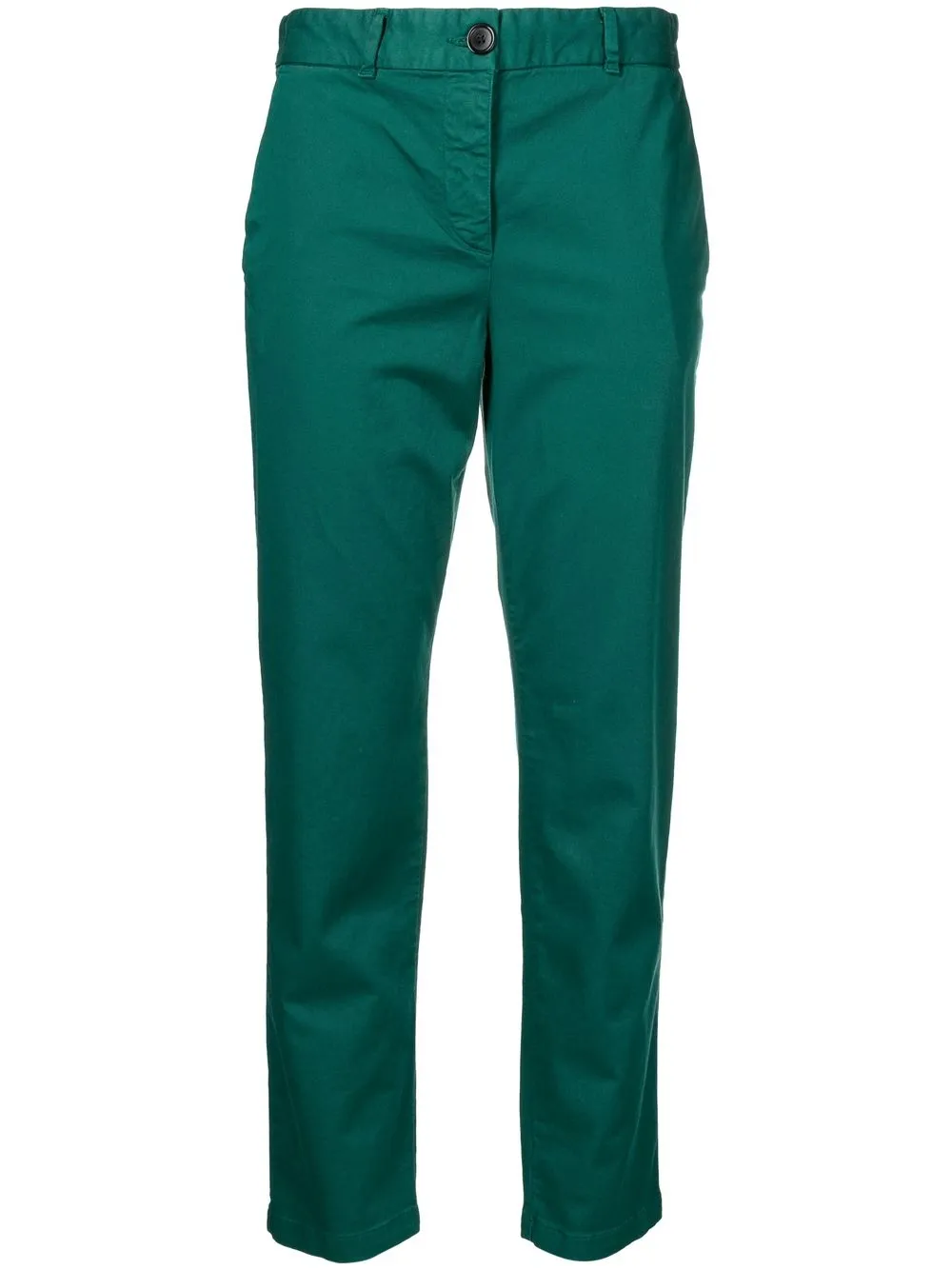 

PS Paul Smith pantalones capri slim - Verde