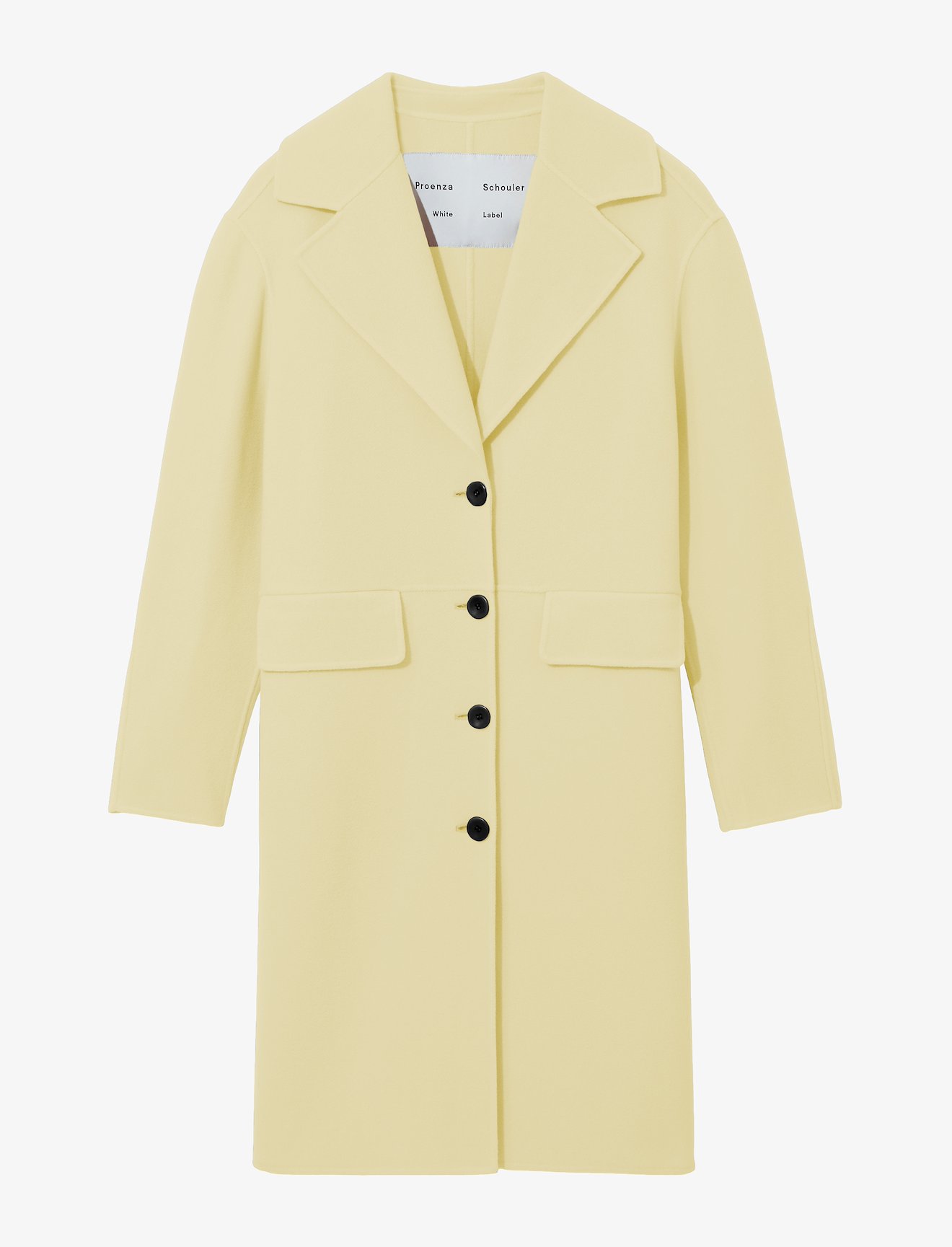 Wool Cashmere Double Face Coat #4