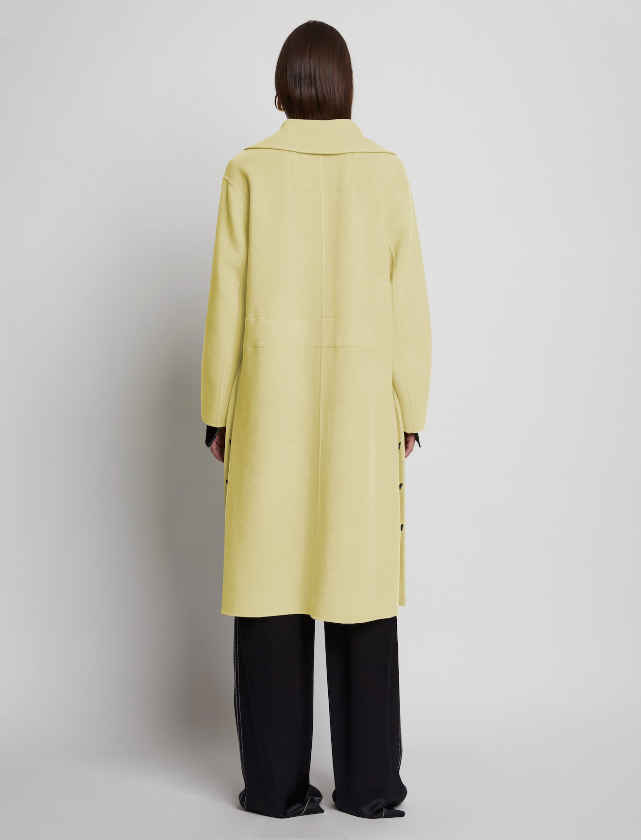 Wool Cashmere Double Face Coat #2