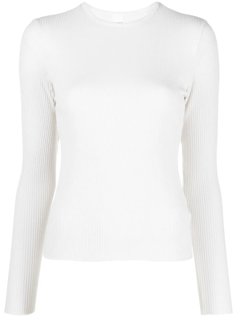 

RE/DONE ribbed knitted top - White