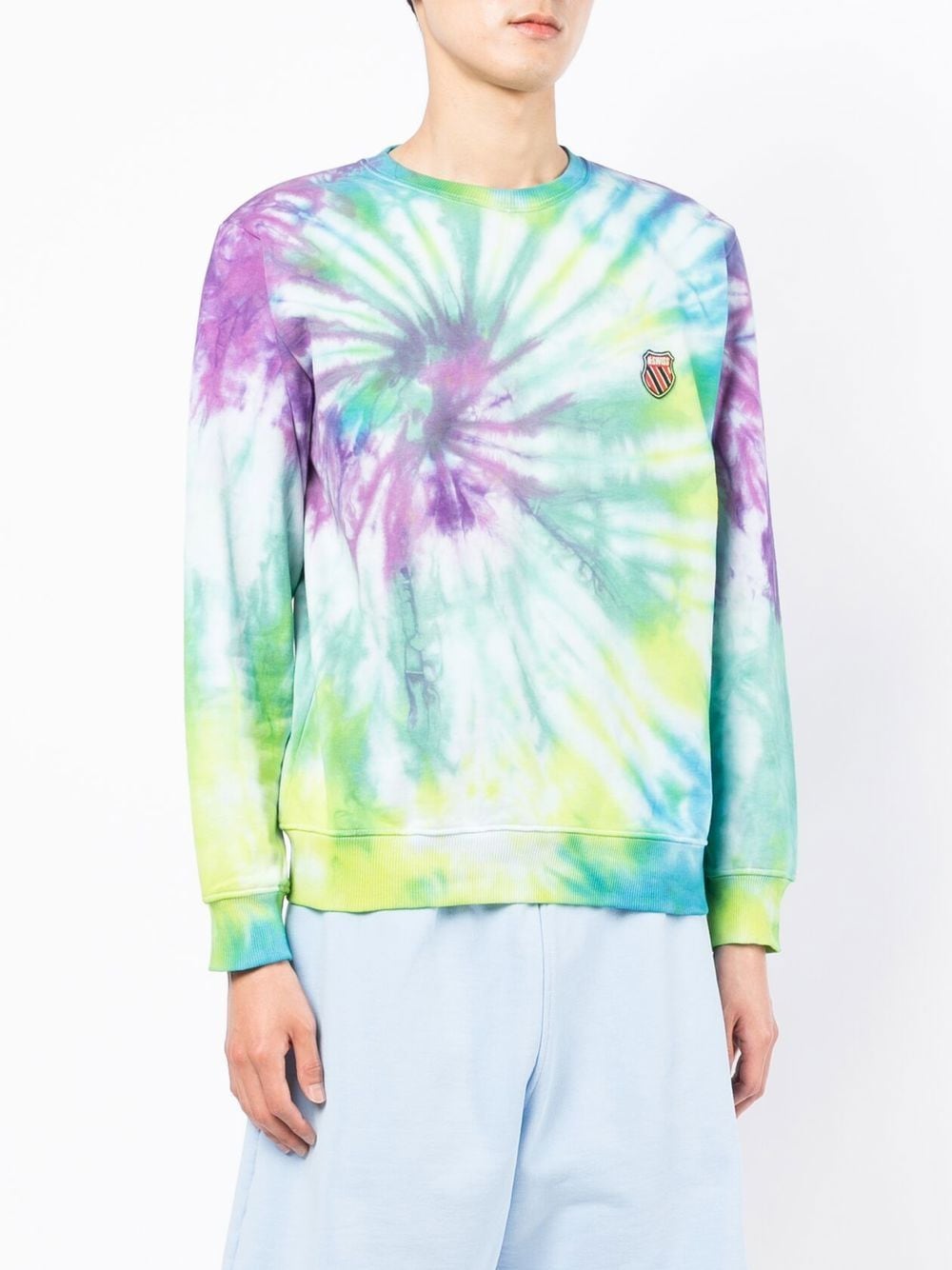Stain Shade tie-dye Print Sweatshirt - Farfetch
