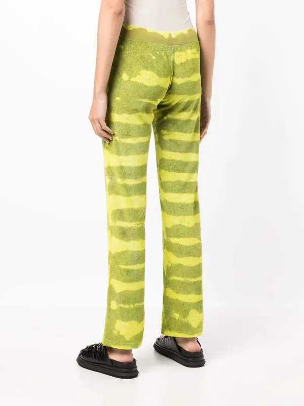Stain Shade Pantaloni Sportivi Con Fantasia Tie Dye Verde