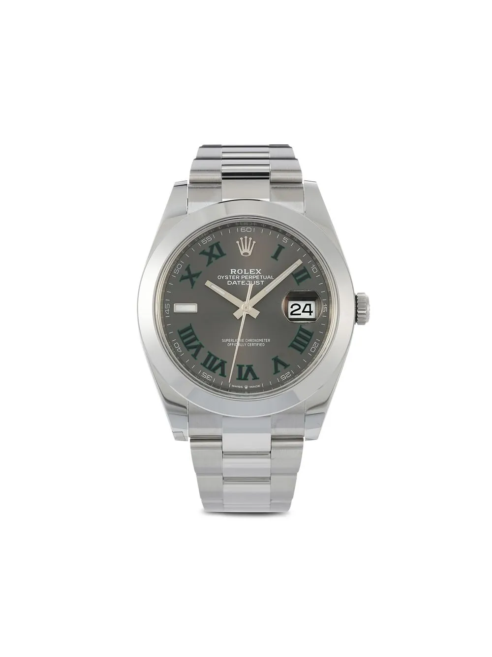 

Rolex reloj Datejust de 41mm sin uso - Gris