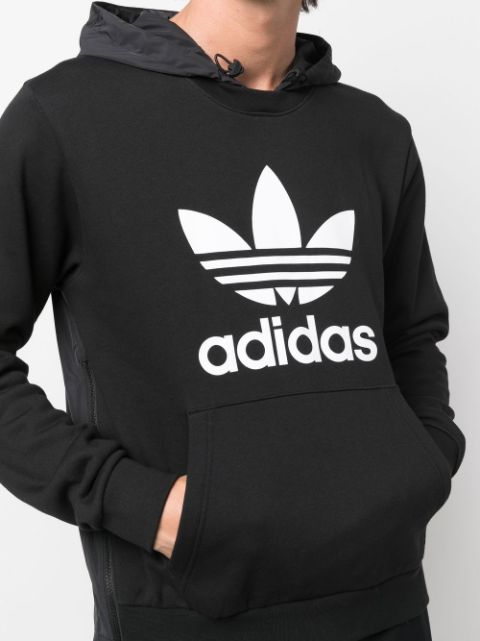 Adidas logo-print Detail Hoodie - Farfetch