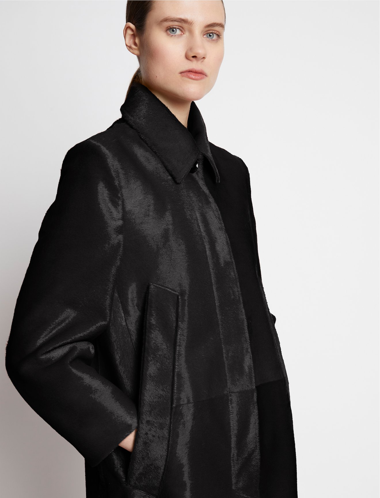 Solid Haircalf Coat #3